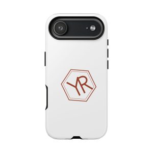 Coque de téléphone renforcée au monogramme YR