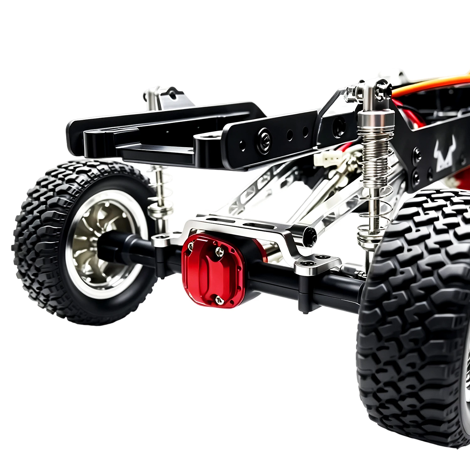 Ponts RC en métal et arbre de transmission 4 mm — MN99s V2, MN82S, MN78, MN300 et MN212 – Image 5